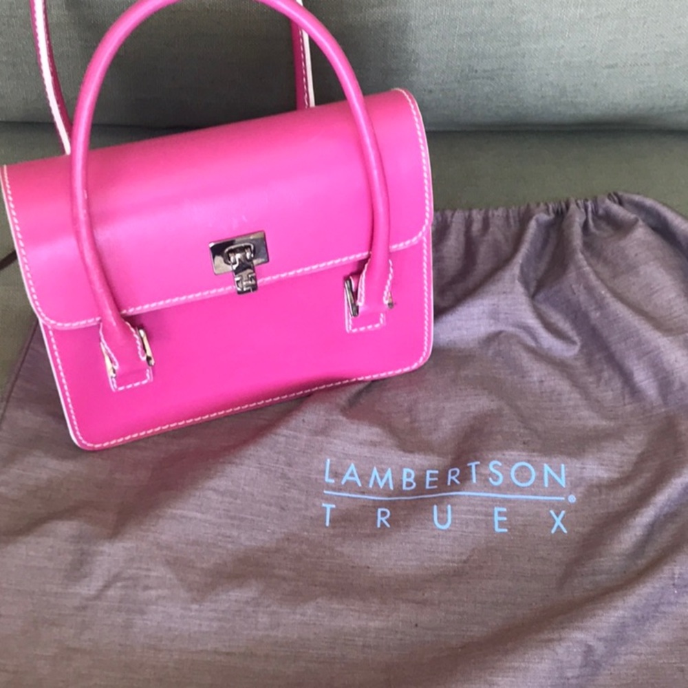 Bright pink LAMBERTSON Purse